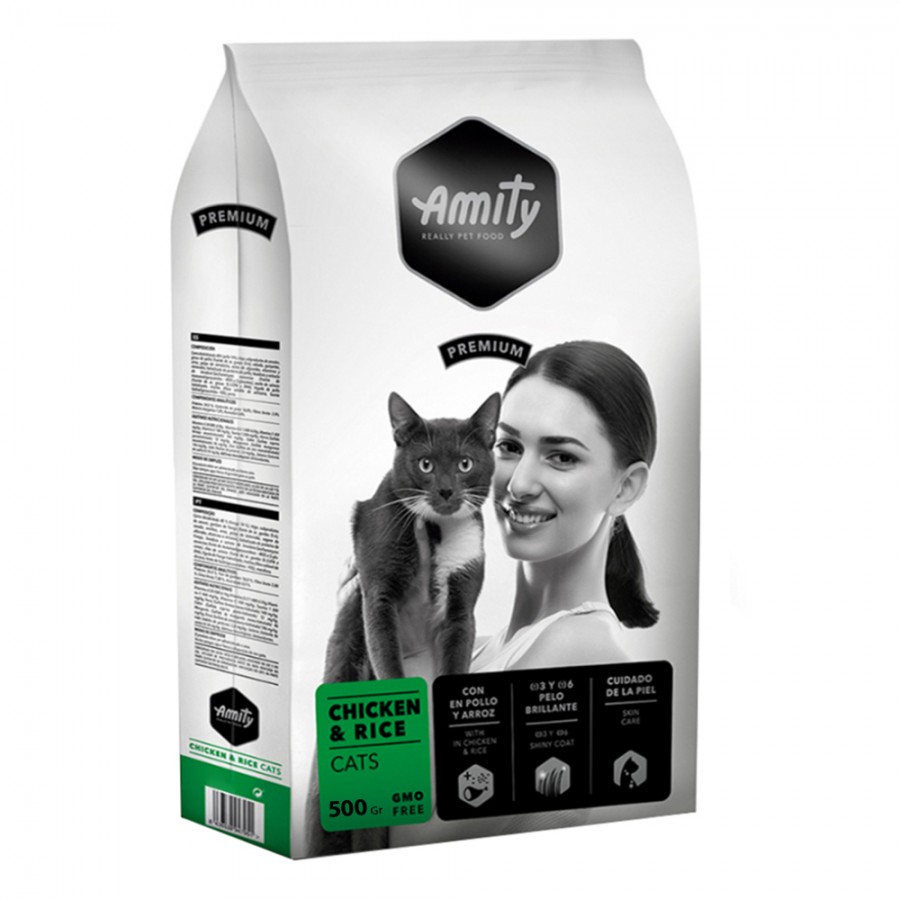 AMITY PREMIUM CHICKEN & RICE CATS - 600G AMITY PREMIUM CHICKEN & RICE CATS - 600G