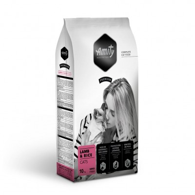 AMITY PREMIUM - LAMB & RICE CATS - 10KG