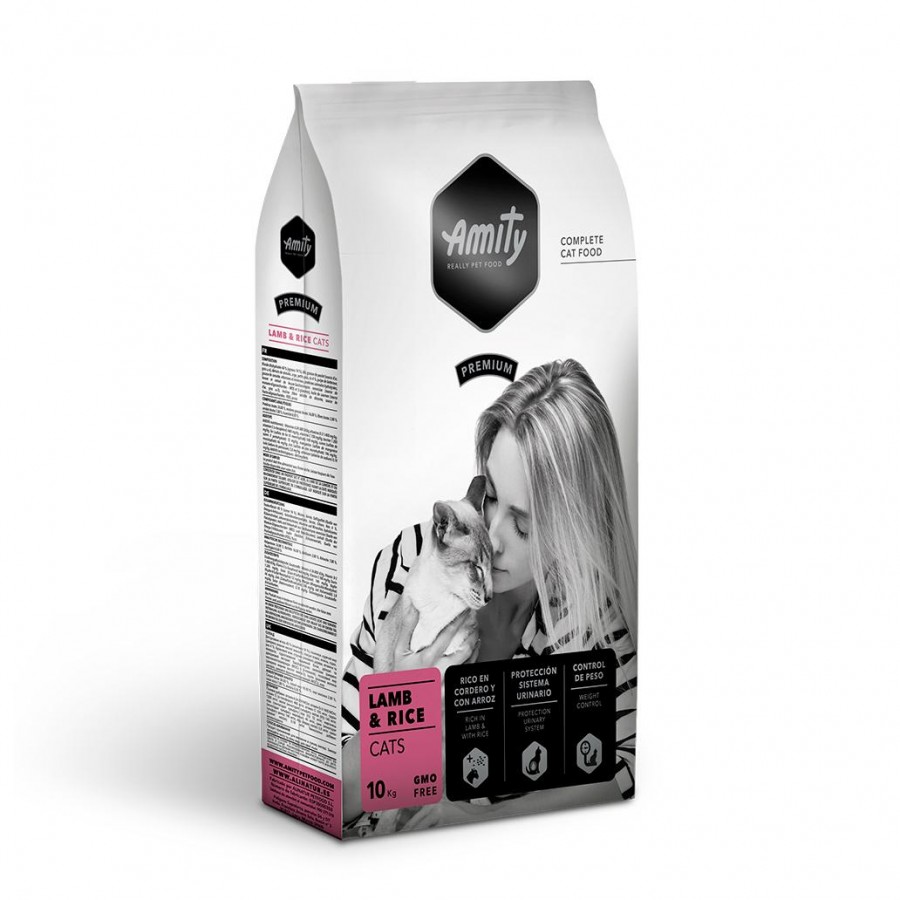 AMITY PREMIUM - LAMB & RICE CATS - 10KG AMITY PREMIUM - LAMB & RICE CATS - 10KG