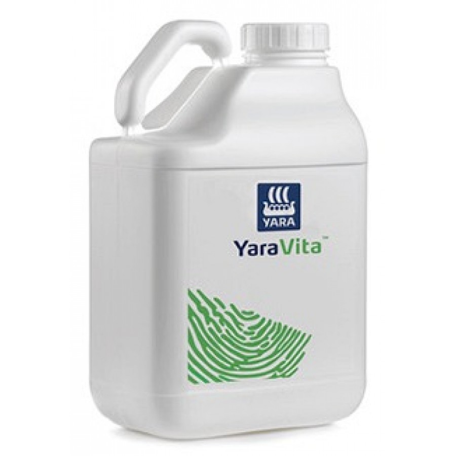 ADUBO YARA VITA AMAZINC 14%Mn; 19.5%Zn -5 LT ADUBO YARA VITA AMAZINC 14%Mn; 19.5%Zn -5 LT
