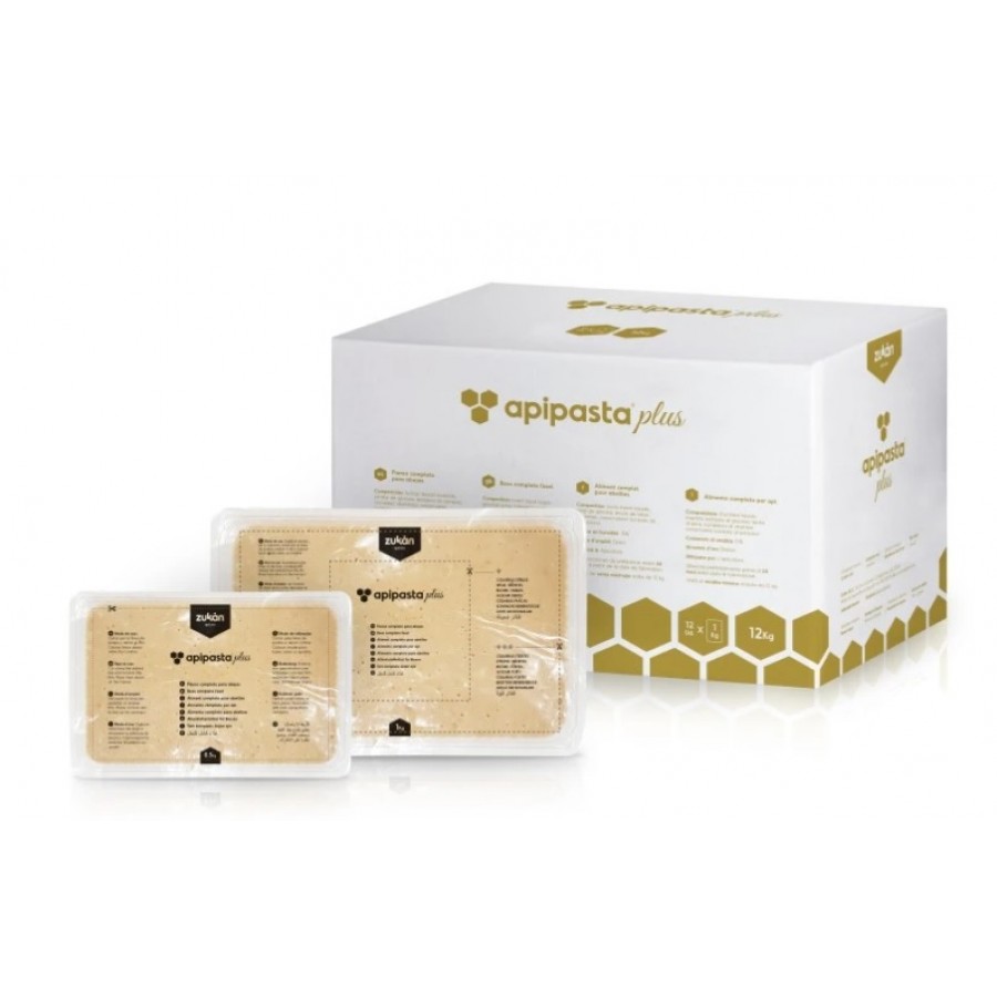 APIPASTA PLUS PROTEINA (3%) - PASTA ALIMENTAÇÃO PARA ABELHAS - CAIXA 14KG (1KG) APIPASTA PLUS PROTEINA (3%) - PASTA ALIMENTAÇÃO PARA ABELHAS - CAIXA 14KG (1KG)