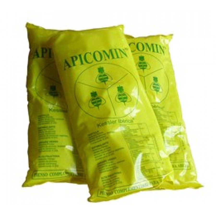 APICOMIN - ESTIMULANTE ALIMENTAR PARA ABELHAS - SACO 1KG APICOMIN - ESTIMULANTE ALIMENTAR PARA ABELHAS - SACO 1KG