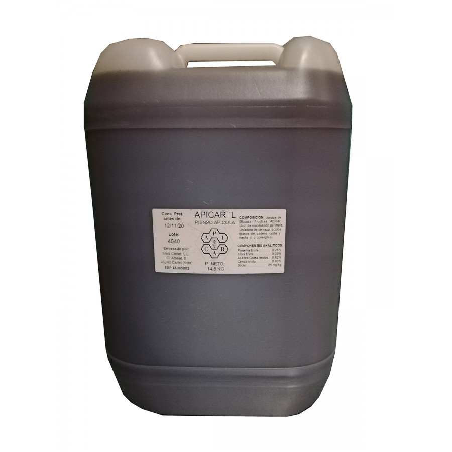 APICAR L - ALIMENTO LIQUIDO PARA ABELHAS - BAG 14,5KG APICAR L - ALIMENTO LIQUIDO PARA ABELHAS - BAG 14,5KG