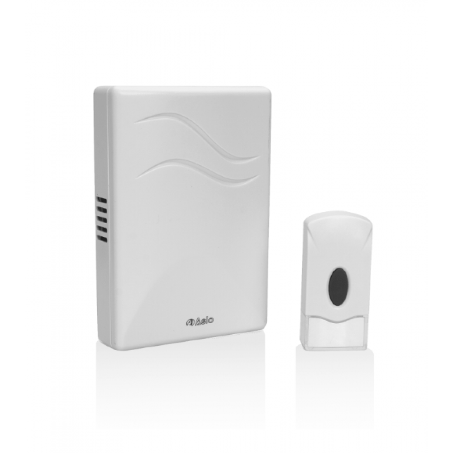 ASLO CAMPAINHA SEM FIOS C/BOTAO ALC. 100 MT ASLO CAMPAINHA SEM FIOS C/BOTAO ALC. 100 MT