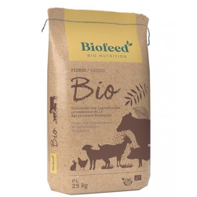 RAÇAO BIOLOGICA PORCOS ENGORDA GRANULADO - SACO 25KG