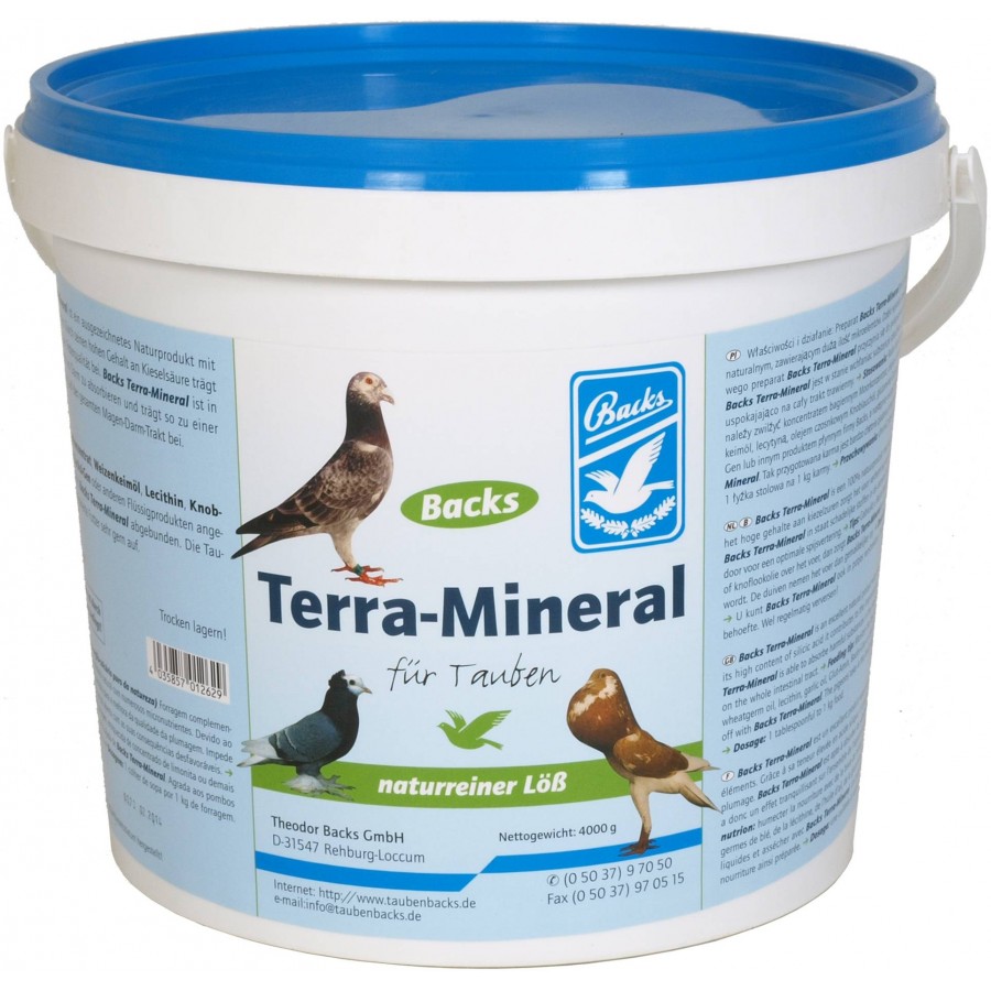 BACKS TERRA MINERAL- 5 KG