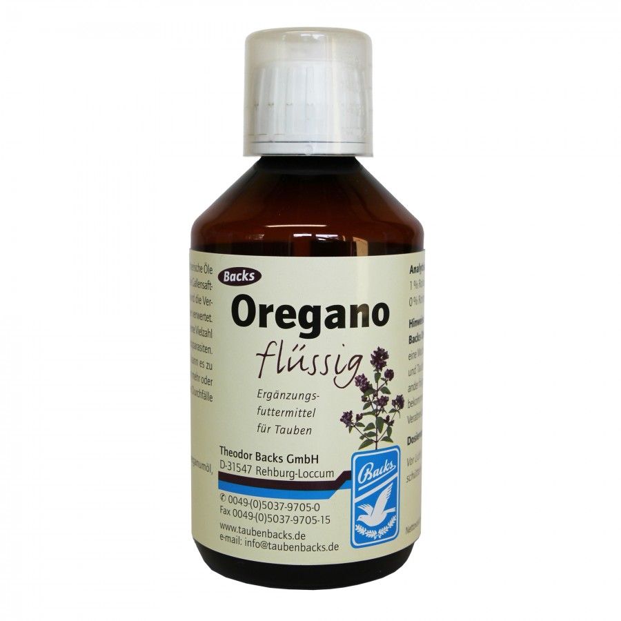 BACKS GLUCO-DEX & OREGANO   - 250 ML