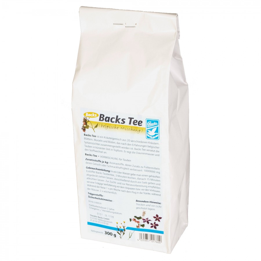 BACKS CHA DE 21 PLANTAS ( BACHS TEE ) - 300 GR BACKS CHA DE 21 PLANTAS ( BACHS TEE ) - 300 GR