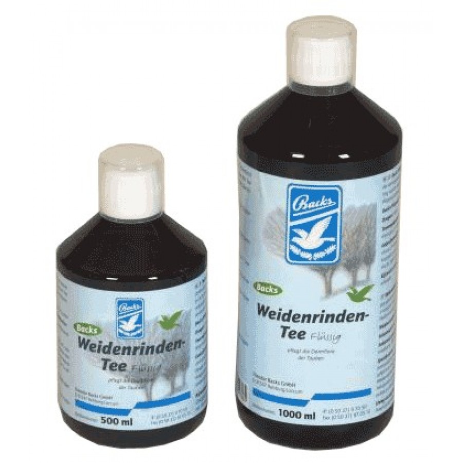 BACKS CHA DE SALGUEIRO ( WEIDENRINDEN-TEE FLUSSIG) - 1000 ML BACKS CHA DE SALGUEIRO ( WEIDENRINDEN-TEE FLUSSIG) - 1000 ML