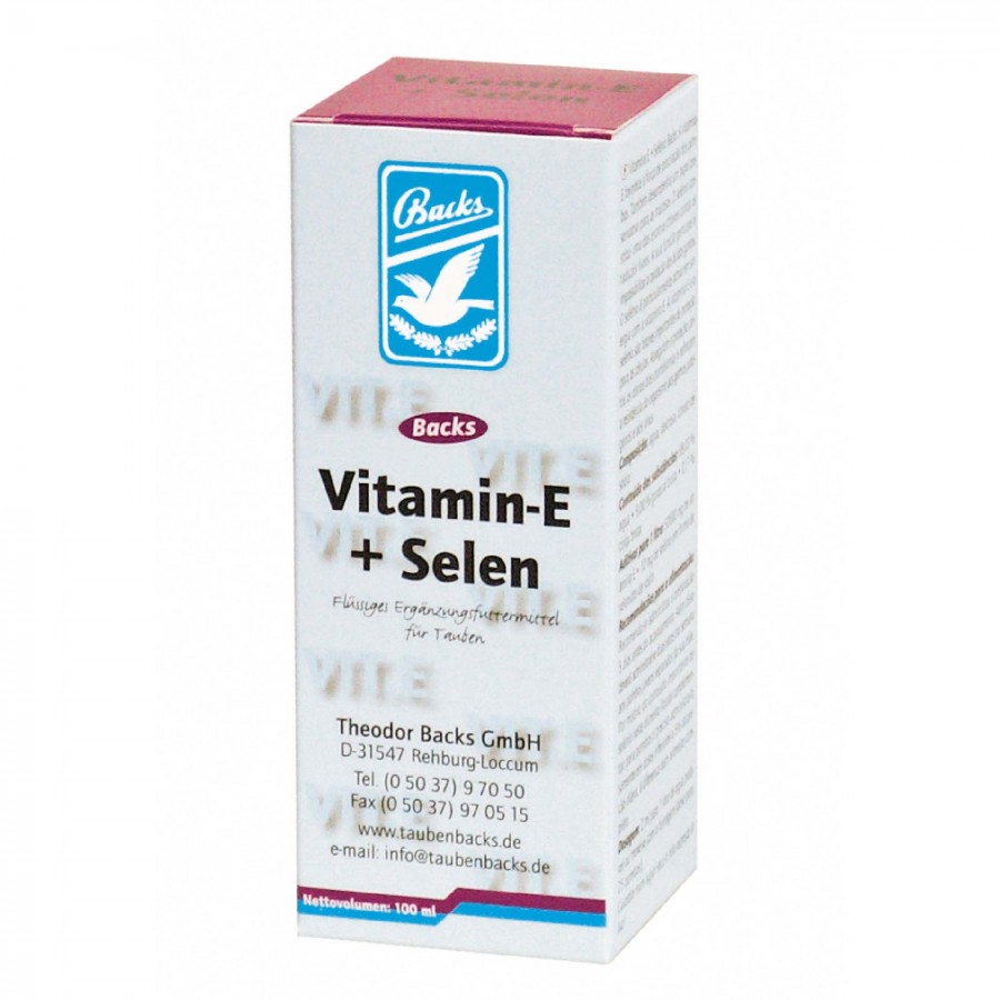 BACKS VITAMIN E + SELENIO - 100 ML