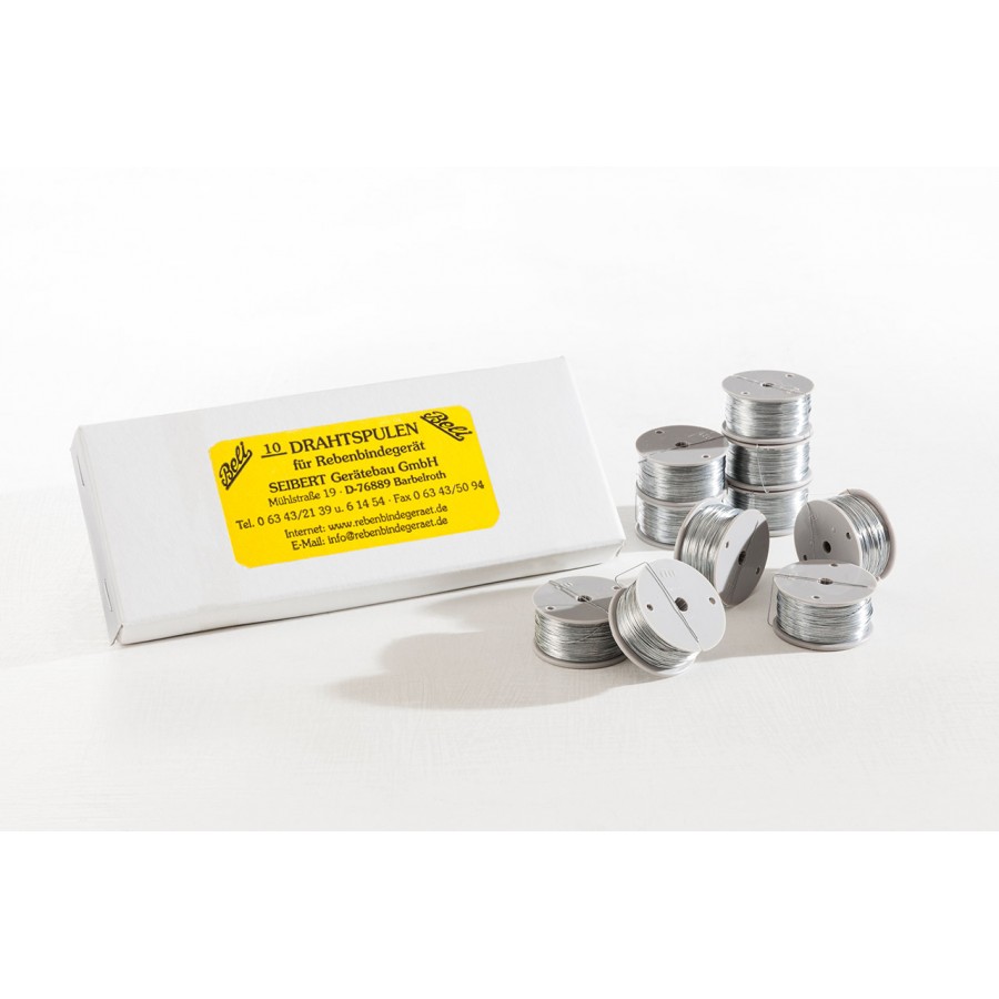 PACK 10 ROLOS ARAME 0.40 MM PARA ATADORA BELI DE VIDES PACK 10 ROLOS ARAME 0.40 MM PARA ATADORA BELI DE VIDES
