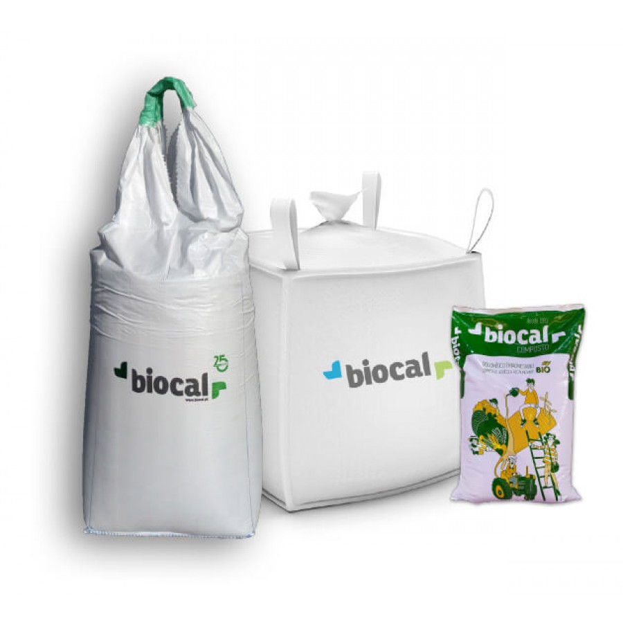 BIOCAL COMPOSTO- CORRECTIVO AGRICOLA ALCALINIZANTE MAGNESIANO - BIG BAG 1000KG BIOCAL COMPOSTO- CORRECTIVO AGRICOLA ALCALINIZANTE MAGNESIANO - BIG BAG 1000KG