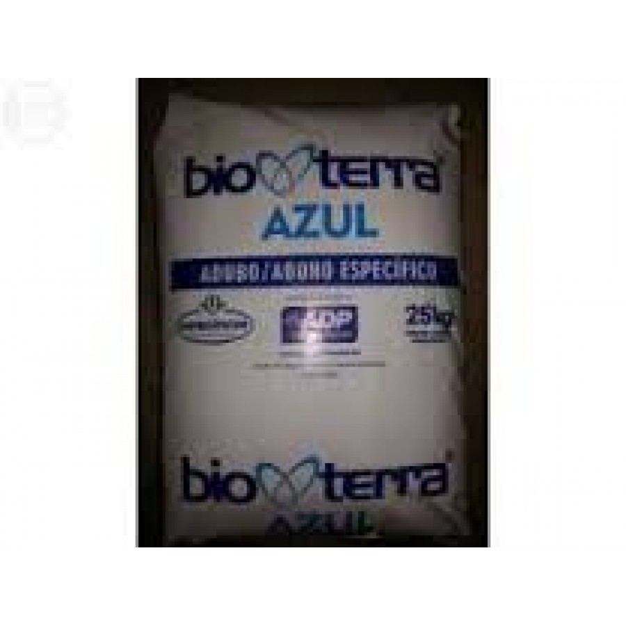ADUBO ADP BIOTERRA AZUL 12-12-17 MOP+SOP - SC 25 KG ADUBO ADP BIOTERRA AZUL 12-12-17 MOP+SOP - SC 25 KG