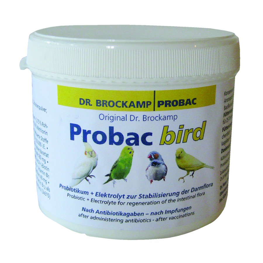 PROBAC BIRD (PROBIOTICOS + ELECTROLITOS ) - 300 GR PROBAC BIRD (PROBIOTICOS + ELECTROLITOS ) - 300 GR