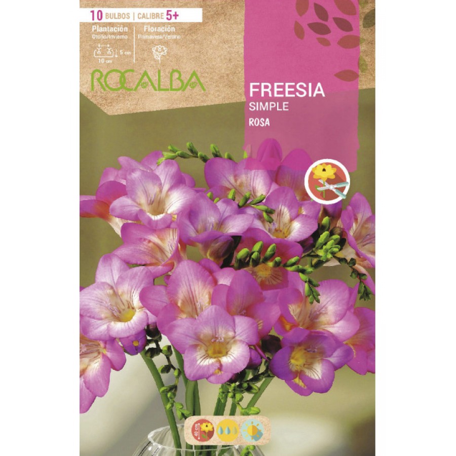 S.BOLBO RO.GAVETA 150 FRESIAS SIMPLES ROSA<br> -BUFD1405<br>