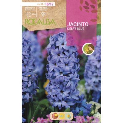 S.BOLBO RO.GAVETA 50 JACINTOS DELF BLUE AZUL INTENSO -BUJN0605
