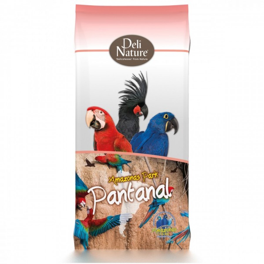 DELI NATURE MISTURA DE PAPAGAIOS PARK PANTANAL - 12,5 K