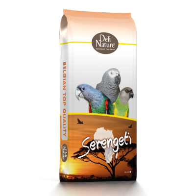 DELI NATURE MISTURA DE PAPAGAIOS PARK SERENGETI  - 15 KG