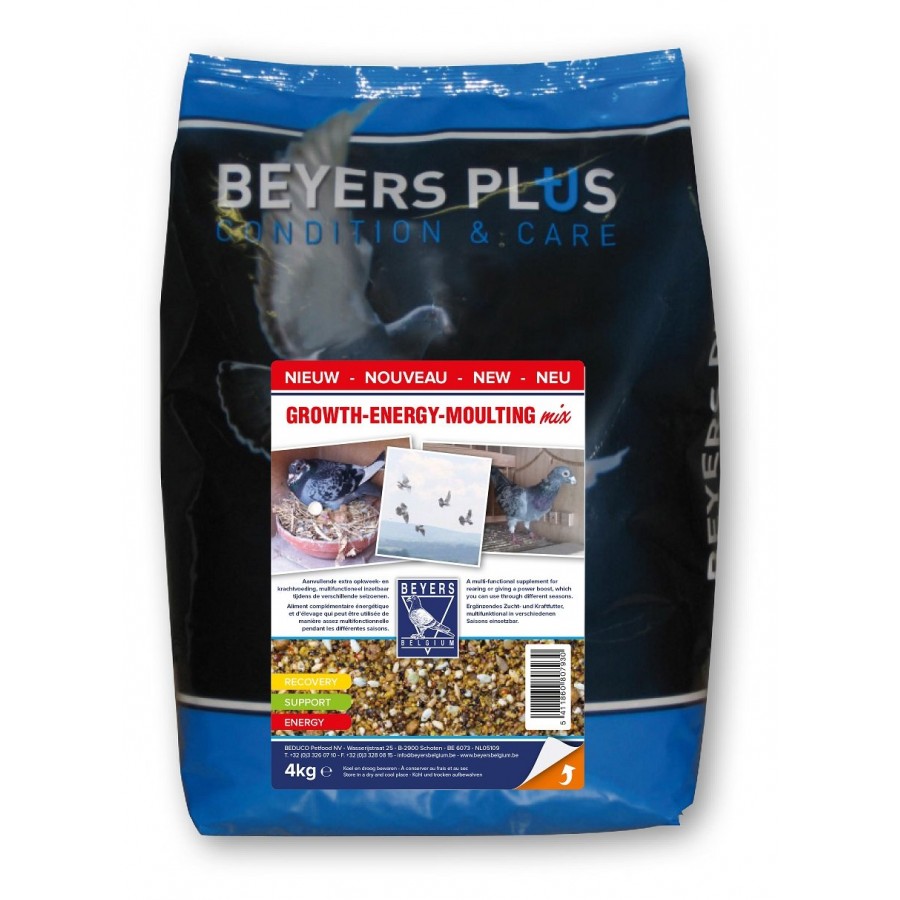 BEYERS GROWTH ENERGY MOULTING MIX - 4 KG BEYERS GROWTH ENERGY MOULTING MIX - 4 KG