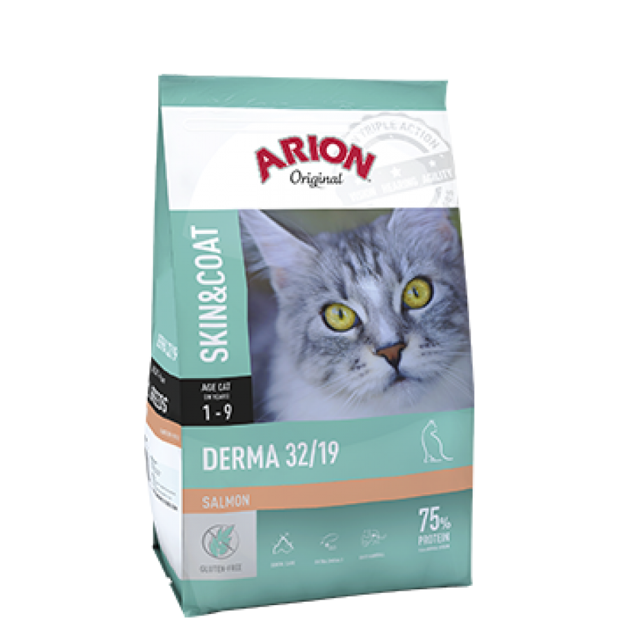 ARION ORIGINAL CAT DERMA SKIN & COAT - SC 2 KILOS ARION ORIGINAL CAT DERMA SKIN & COAT - SC 2 KILOS