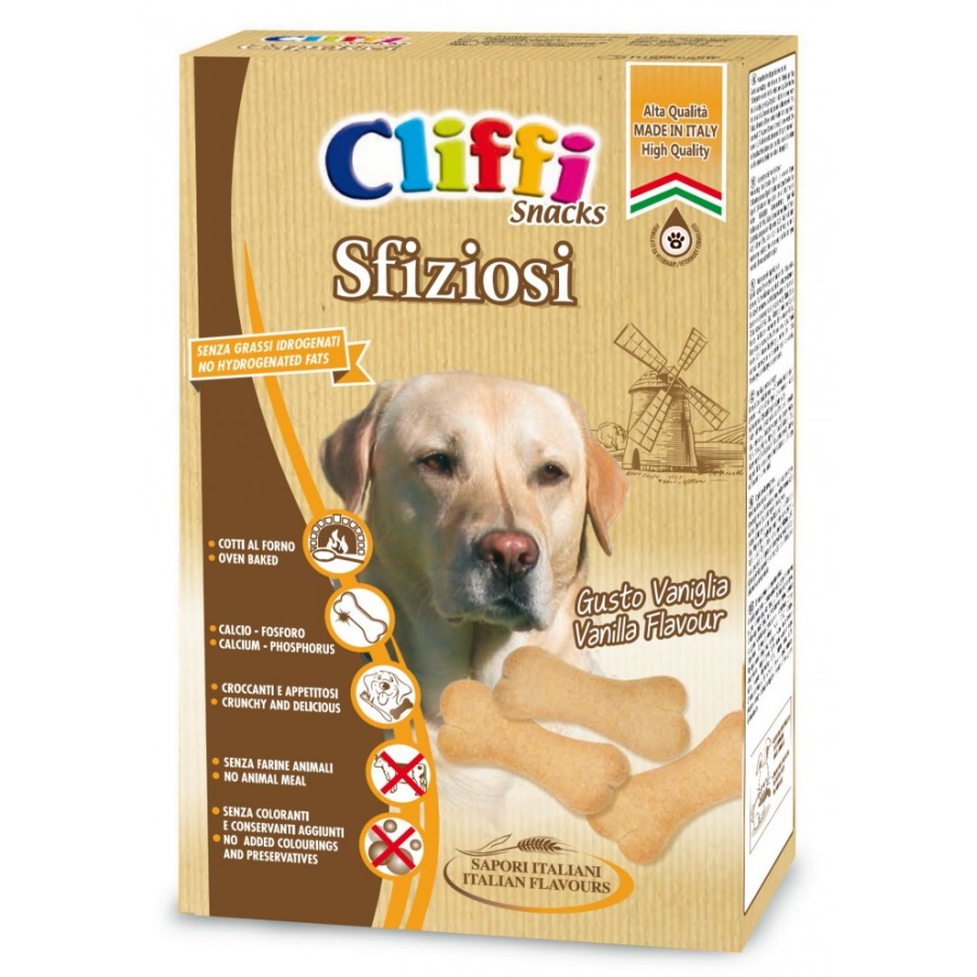 BISCOITOS SFIZIOSI (BISCOITOS P/ CÃES) - 400 GR
