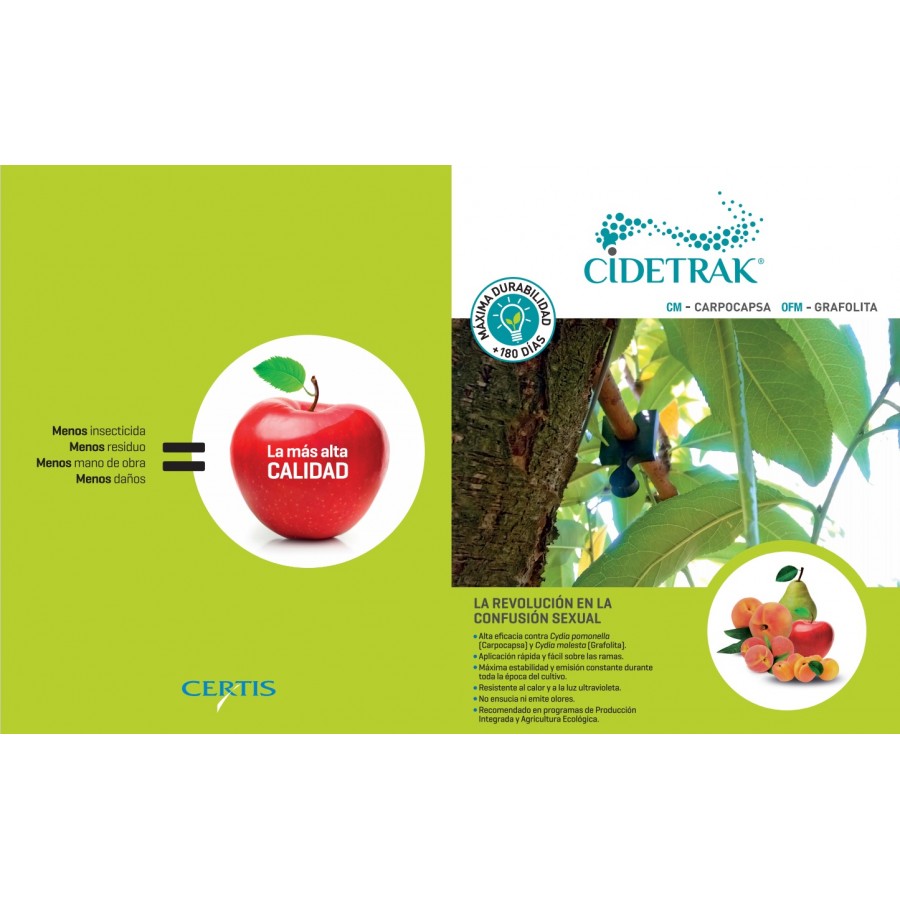 CIDETRAK CM VP C/ 230 mg/difusor de ( E,E)-8,10-Dodecadien-1-ol - CAIXA 250 DIFUSORES CIDETRAK CM VP C/ 230 mg/difusor de ( E,E)-8,10-Dodecadien-1-ol - CAIXA 250 DIFUSORES