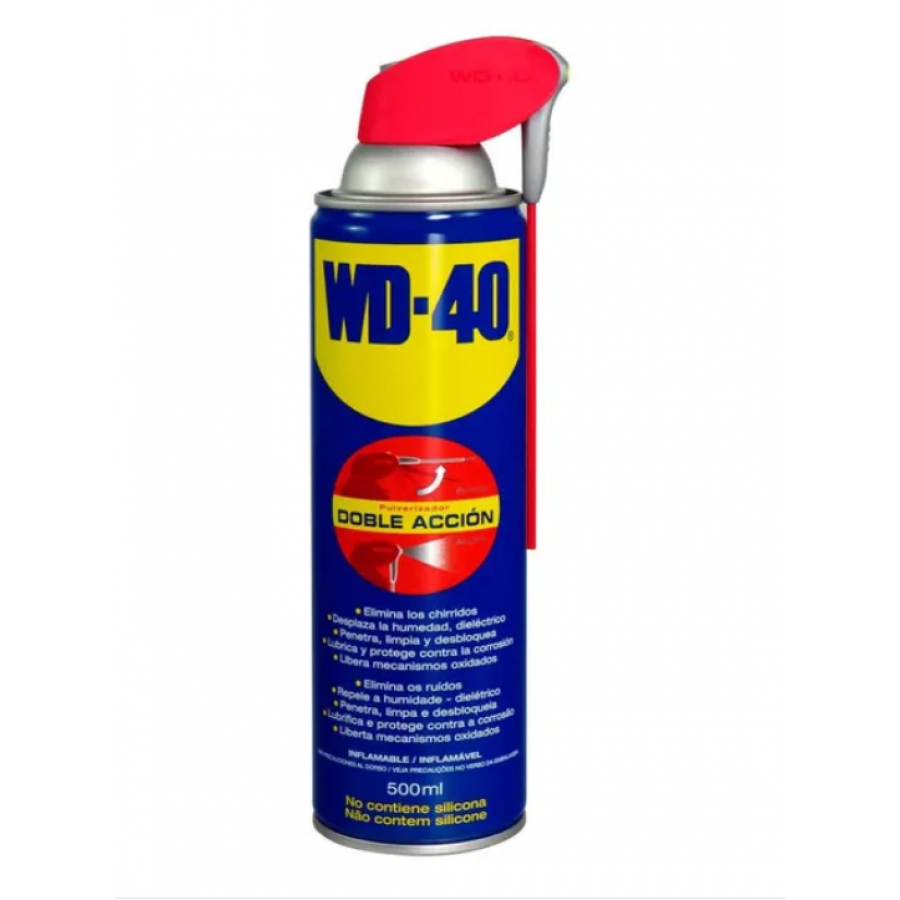 WD-40 SPRAY MULTIUSOS DUPLA AÇAO - 500 ML WD-40 SPRAY MULTIUSOS DUPLA AÇAO - 500 ML