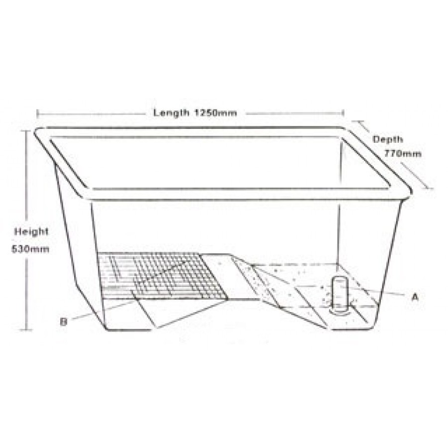 CUBICULO PARA CRIAÇÃO DE AVES AQUATICAS EM POLYESTER CUBICULO PARA CRIAÇÃO DE AVES AQUATICAS EM POLYESTER
