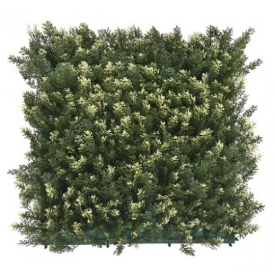 JARDIM VERTICAL ARTIFICIAL MODELO CYPRESS- 50X50CM