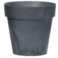 VASO CUBE BETON EFECT ANTRACITE -110MM