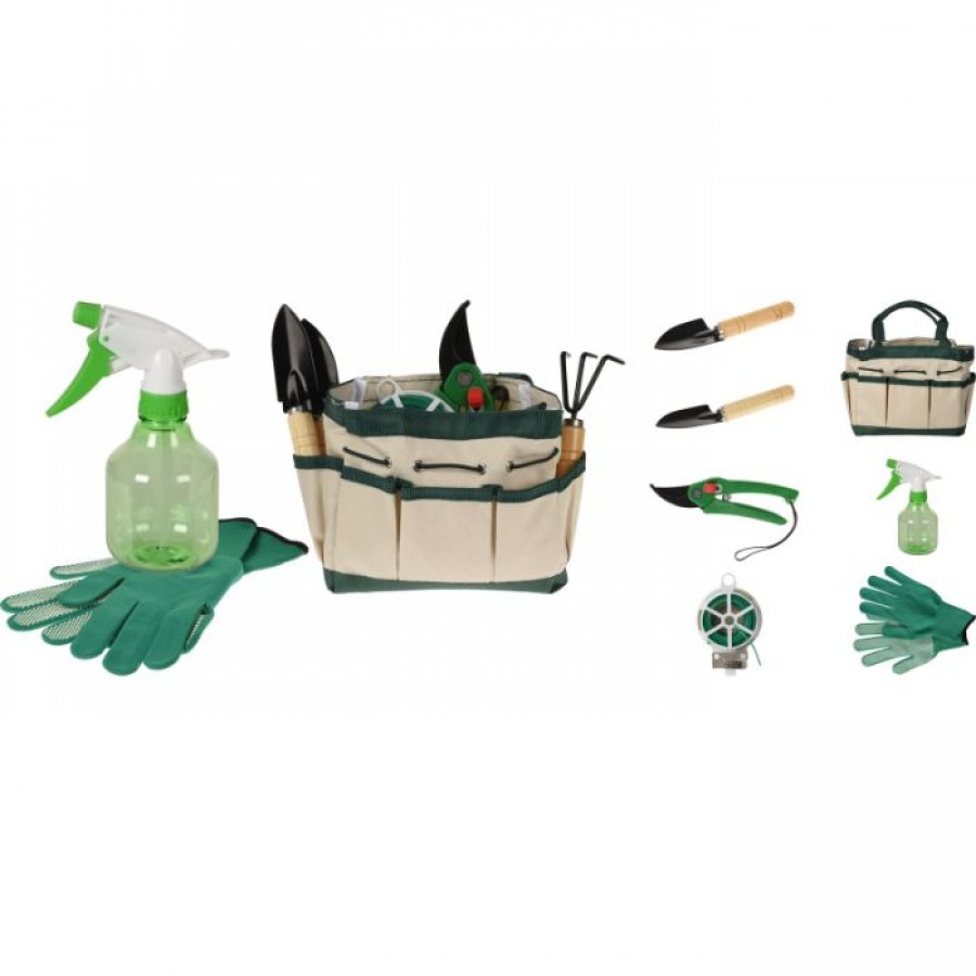 CONJUNTO DE JARDINAGEM -KIT 8 FERRAMENTAS CONJUNTO DE JARDINAGEM -KIT 8 FERRAMENTAS