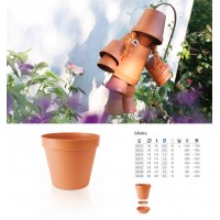 VASO GLINKA TERRACOTA -17CM