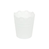 VASO LACE BRANCO - 160CM
