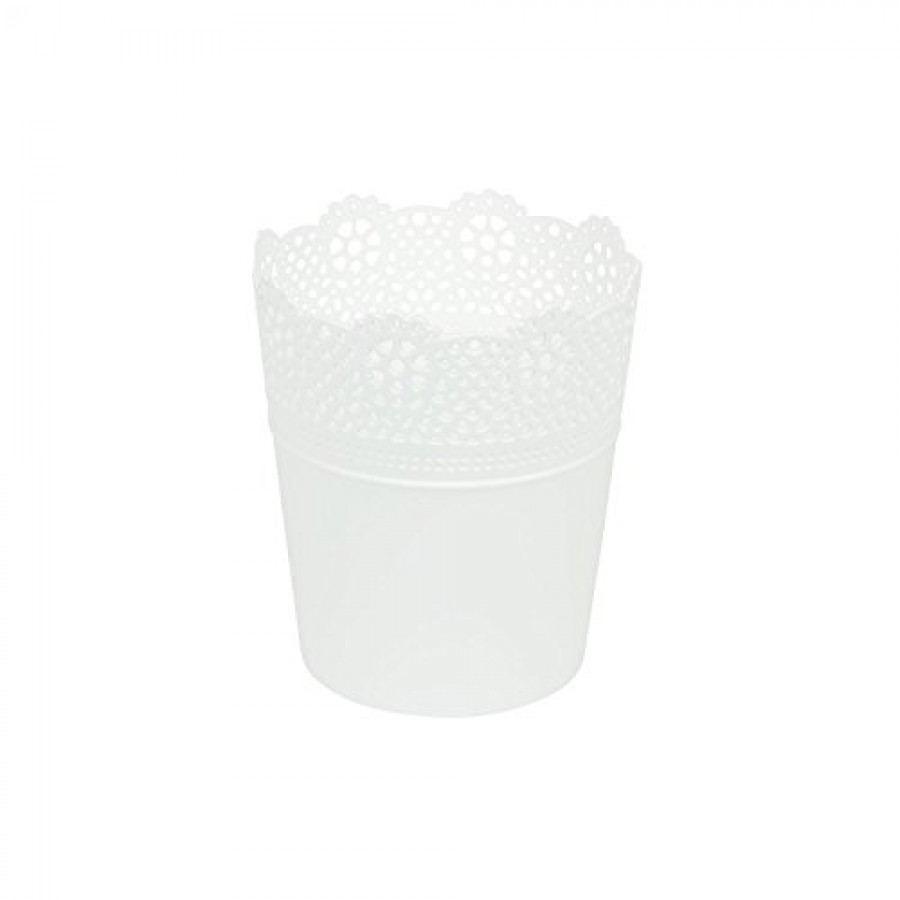 VASO LACE BRANCO - 160CM