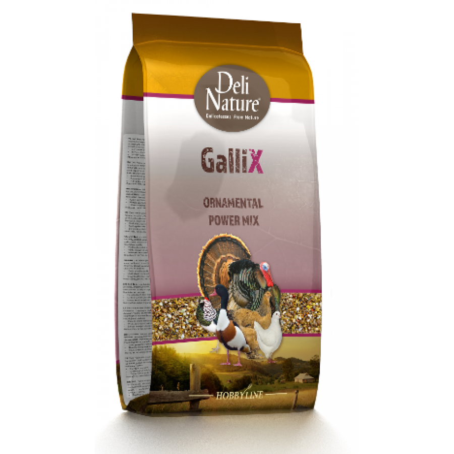 DELI NATURE HOBBYLINE GALLIX ORNAMENTAL POWER MIX - 4KG DELI NATURE HOBBYLINE GALLIX ORNAMENTAL POWER MIX - 4KG