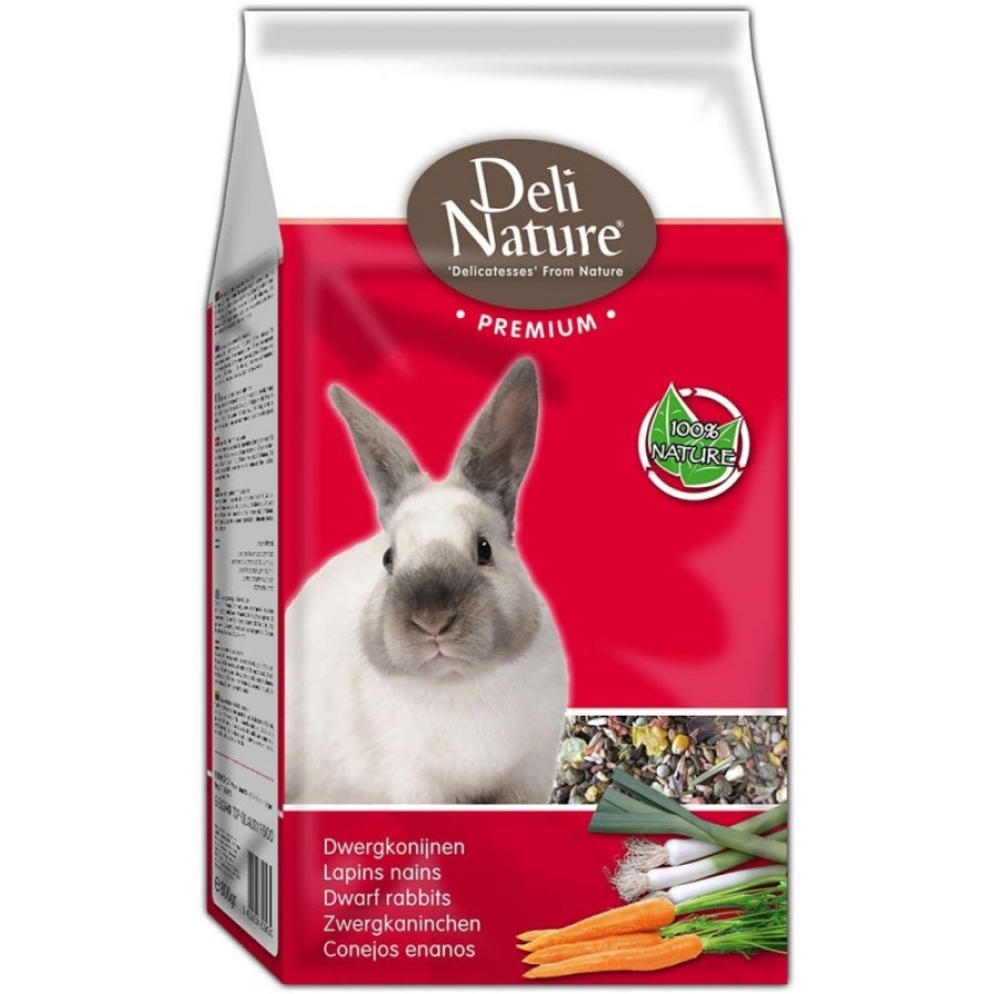 DELI NATURE COELHOS ANÕES PREMIUM 800GR