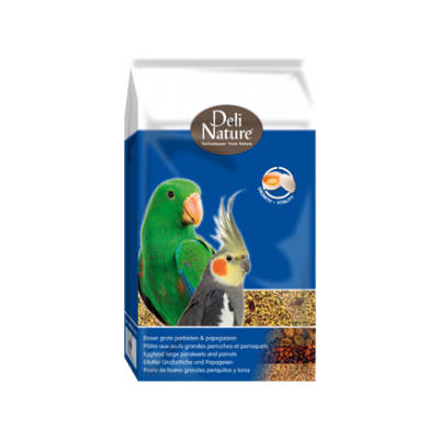 DELI NATURE PAPA AMARELA GRANDES PERIQUITOS & PAPAGAIOS - 10 KG