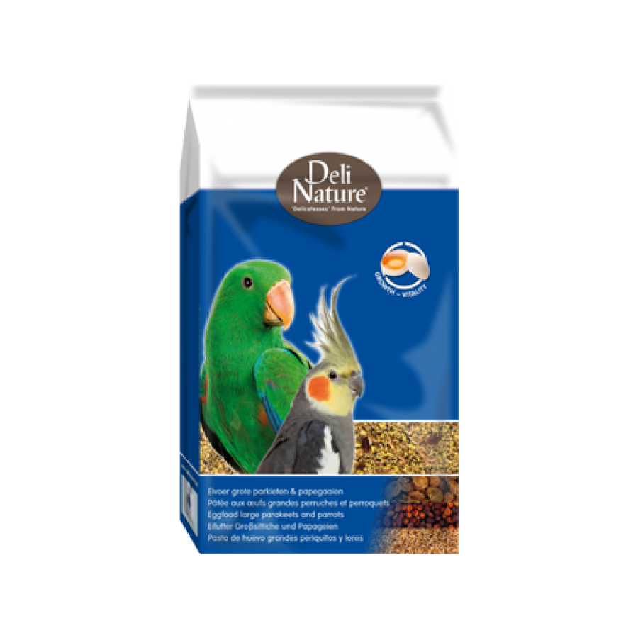 DELI NATURE PAPA AMARELA GRANDES PERIQUITOS & PAPAGAIOS - 10 KG