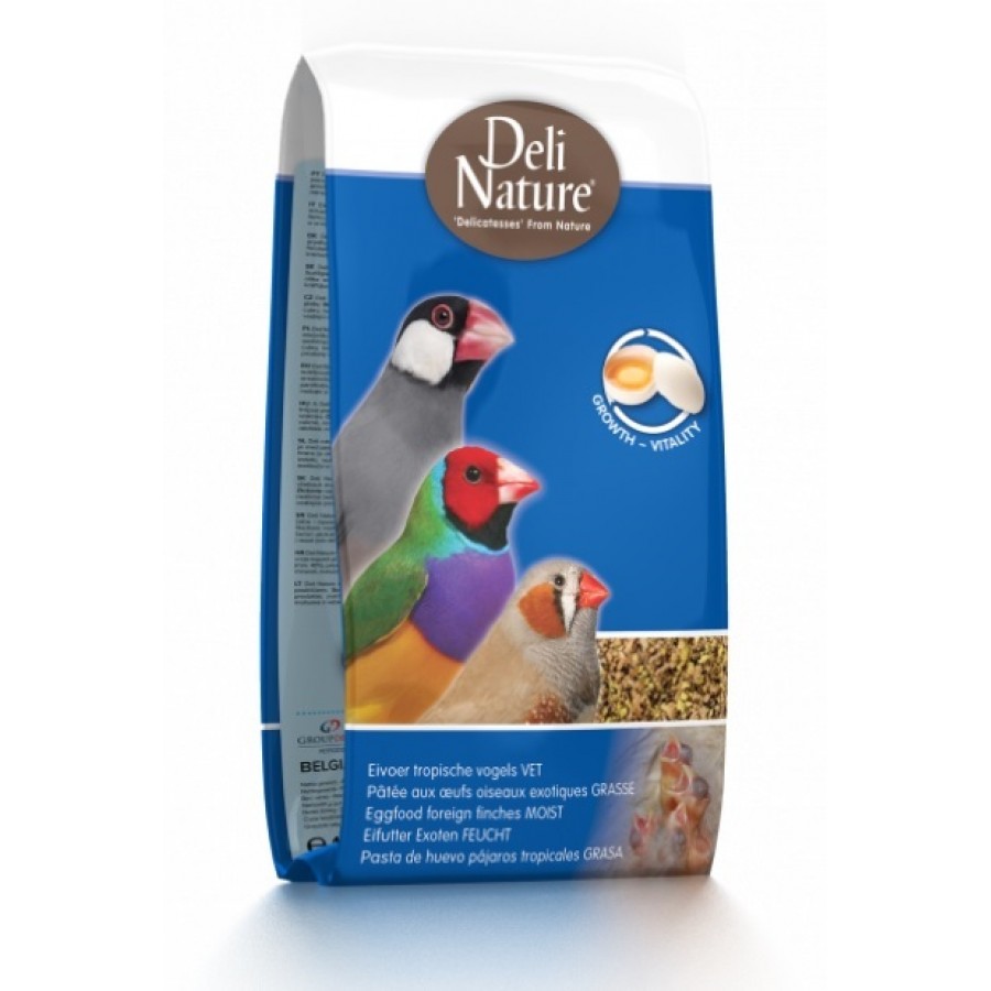 DELI NATURE PAPA DE OVO AMARELA GORDA PARA EXÓTICOS - 10 KG DELI NATURE PAPA DE OVO AMARELA GORDA PARA EXÓTICOS - 10 KG