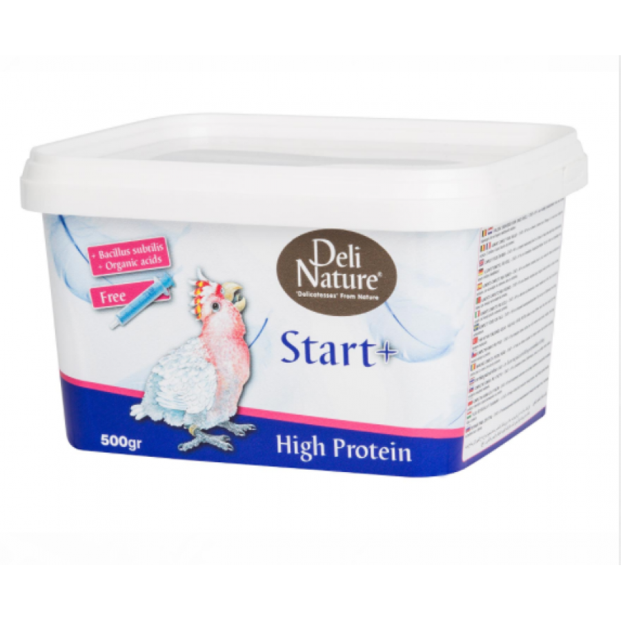 DELI NATURE PAPA DE CRIAÇÃO MÃO START + HIGHT PROTEIN - 500 GR DELI NATURE PAPA DE CRIAÇÃO MÃO START + HIGHT PROTEIN - 500 GR