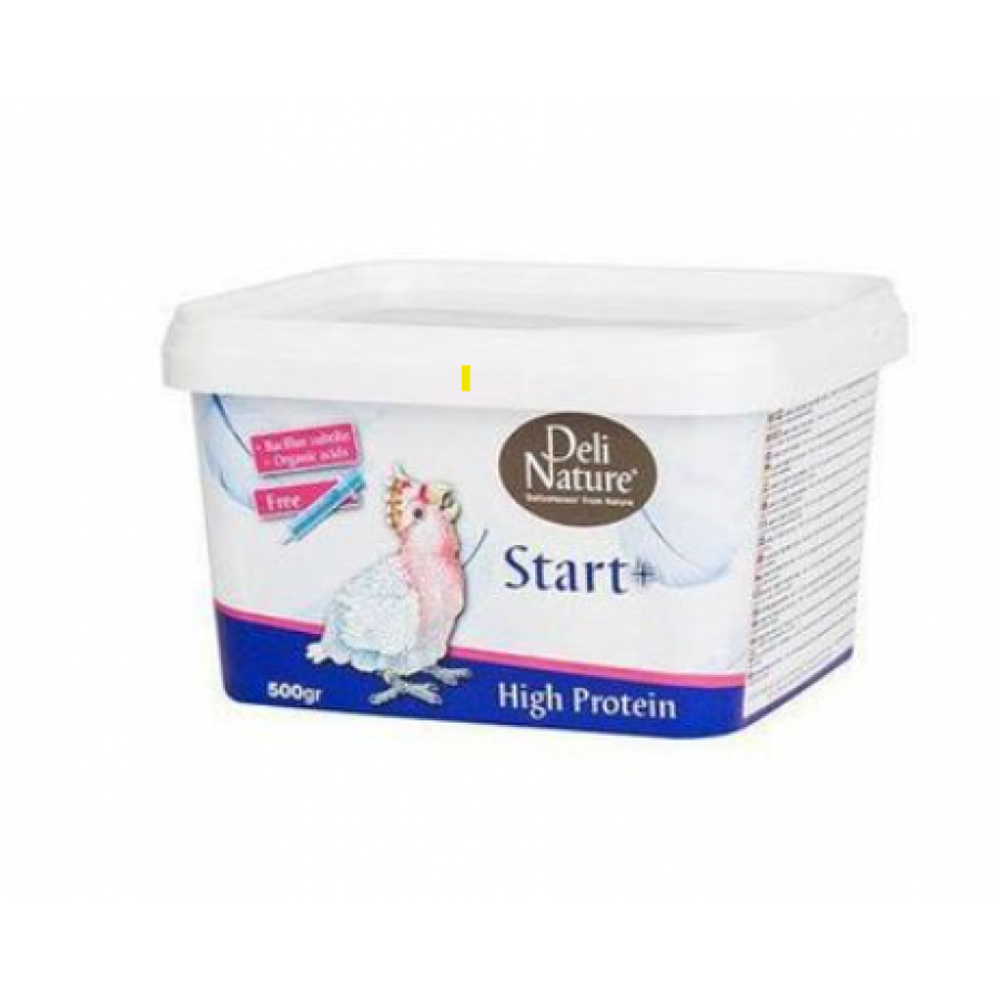 DELI NATURE PAPA DE CRIAÇÃO MÃO START + HIGHT ENERGY- 500 GR DELI NATURE PAPA DE CRIAÇÃO MÃO START + HIGHT ENERGY- 500 GR