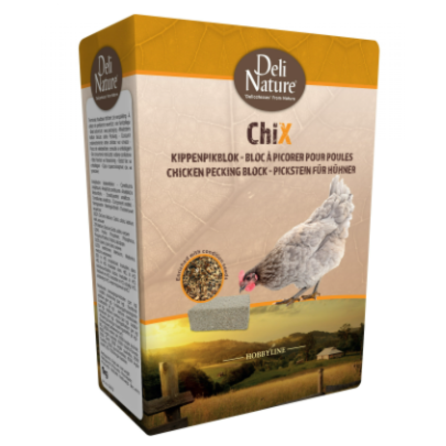 DELI NATURE HOBBYLINE CHIX PICKSTONE - 1KG