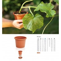 VASO PLASTICA TERRACOTA - 20CM VASO PLASTICA TERRACOTA - 20CM