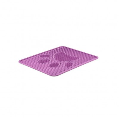 TAPETE EM PVC CATHY  P/WC DE GATOS 51 X 42 CM