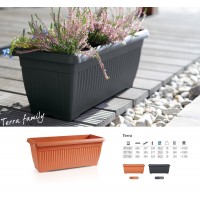 FLOREIRA TERRA TERRACOTA - 80CM FLOREIRA TERRA TERRACOTA - 80CM