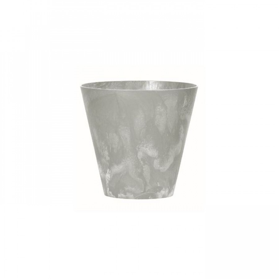 VASO TUBUS BETON EFECT CINZENTO CLARO-25X23,3CM