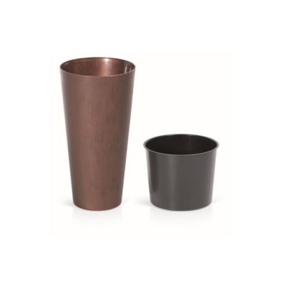 VASO TUBUS SLIM CORTEN -250MM