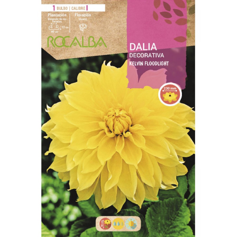 S.BOLBO SAQUETA DALIA DECORATIVA KELVIN FLOODLIGHT-EBDD8315