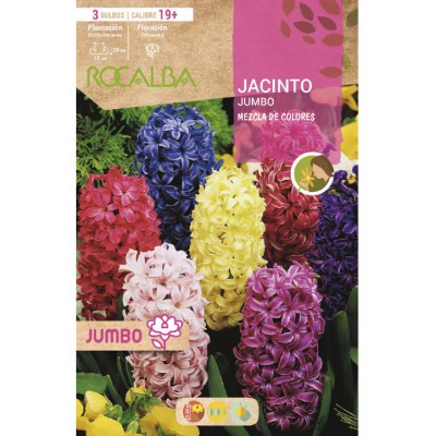 S.BOLBO SAQUETA JACINTO JUMBO -MEZCLA DE COLORES
