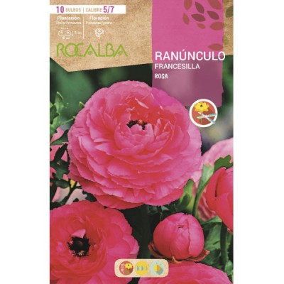 S.BOLBO SAQUETA RANUNCULO FRANCESILLA ROSA -EBRF6115